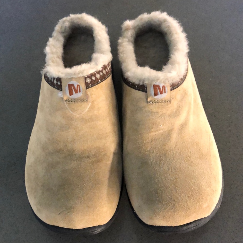 NWOT Merrell Encore Fur-lined Moc Shoe